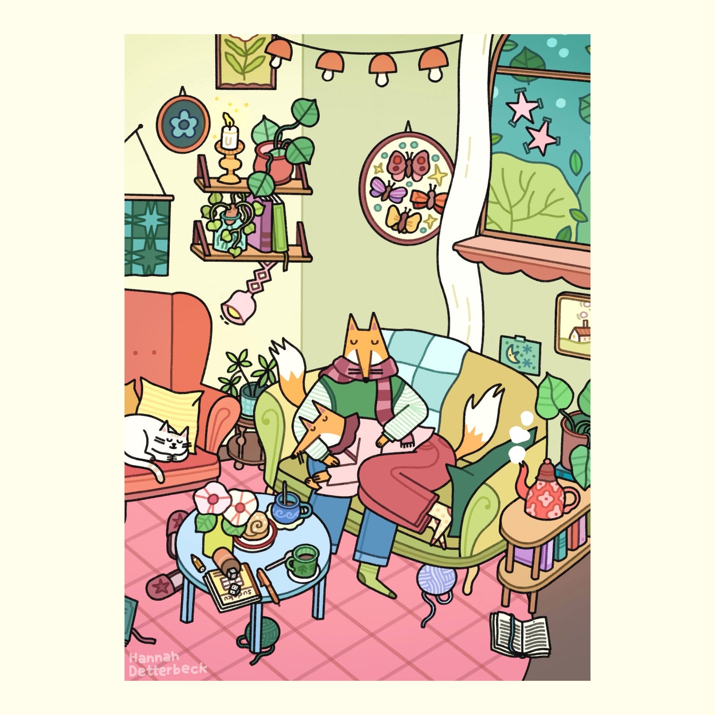 Postcard 'You are my home'