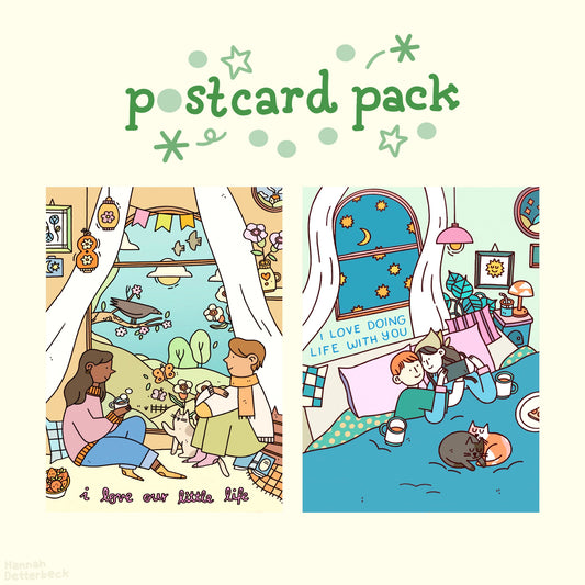 Postkarten Pack 'Life with You'