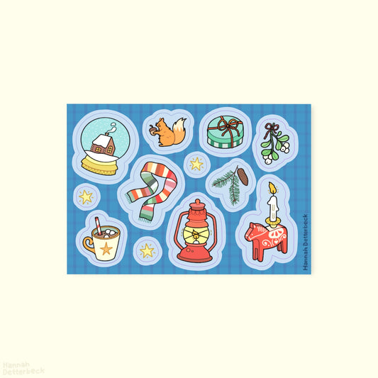 Stickersheet 'Winter Things'